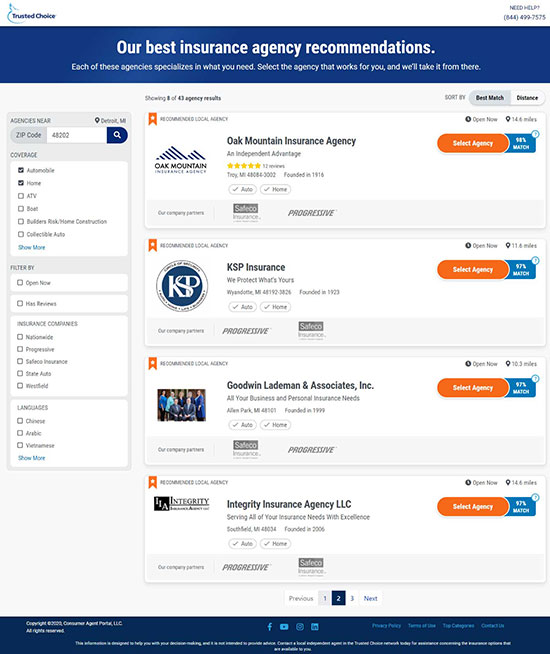 Agency Recommendations