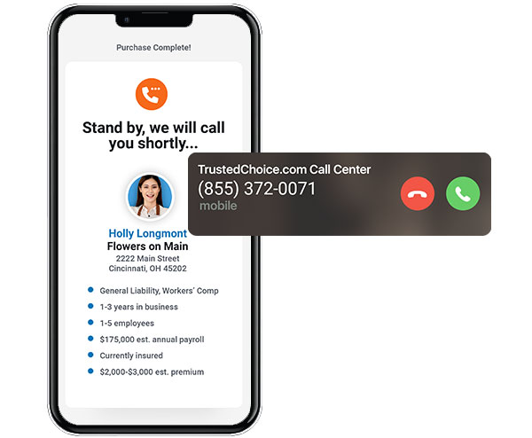 call-center-overlay Claim-it Warm Transfer Referral