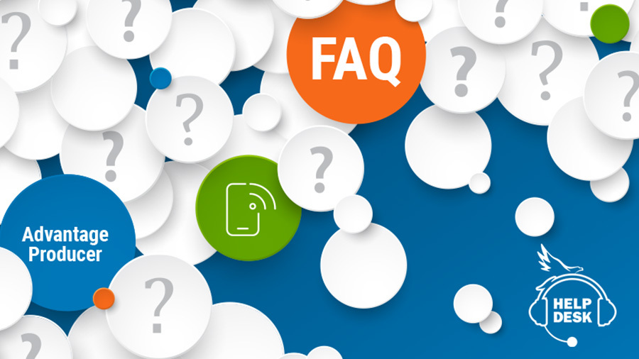 FAQ: Advantage Producer Subscription